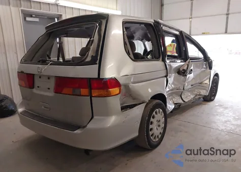 2002 Honda Odyssey Lx from USA, damaged, VIN 2HKRL18522H577154